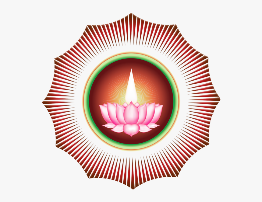 File - Brownring-lotus - Optical Illusions Of Scattering Of Light, HD Png Download