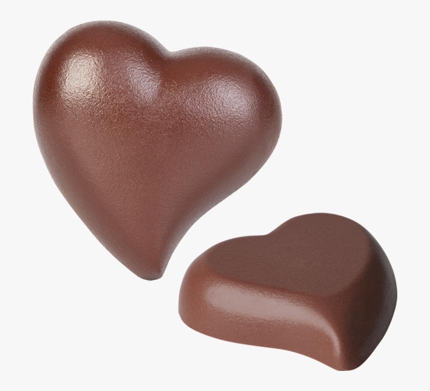 Heart Chocolate Png Background Image - Chocolate Process Machinehd, Transparent Png