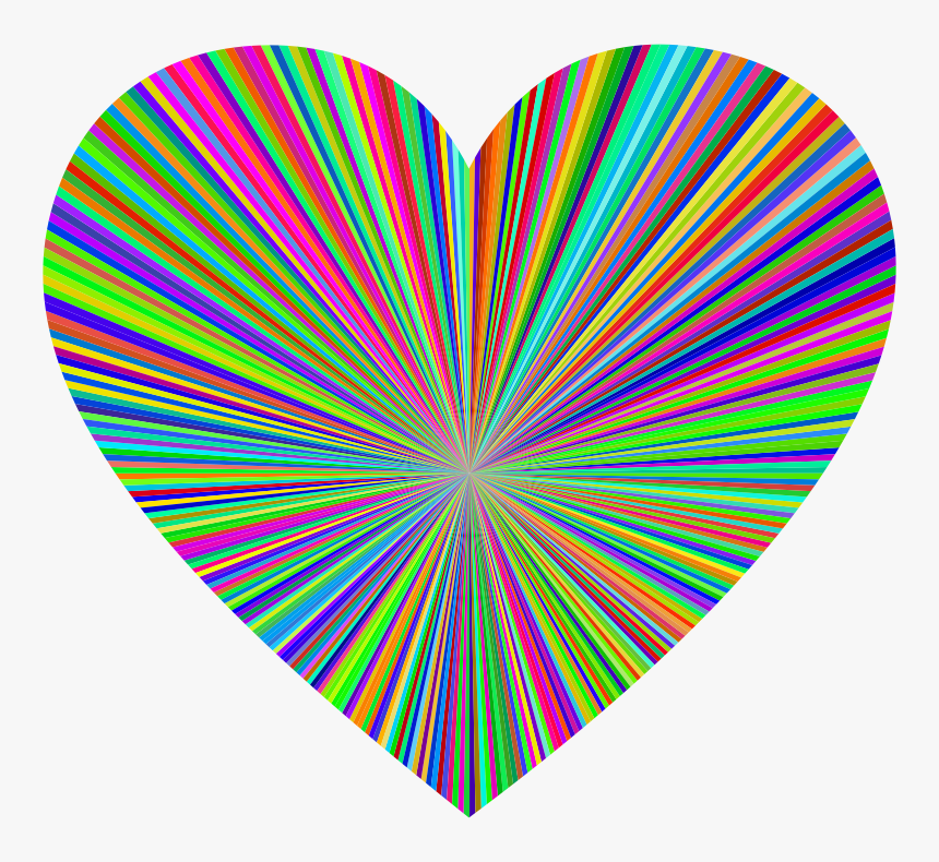Sunburst Heart - Peace Images Free Download, HD Png Download