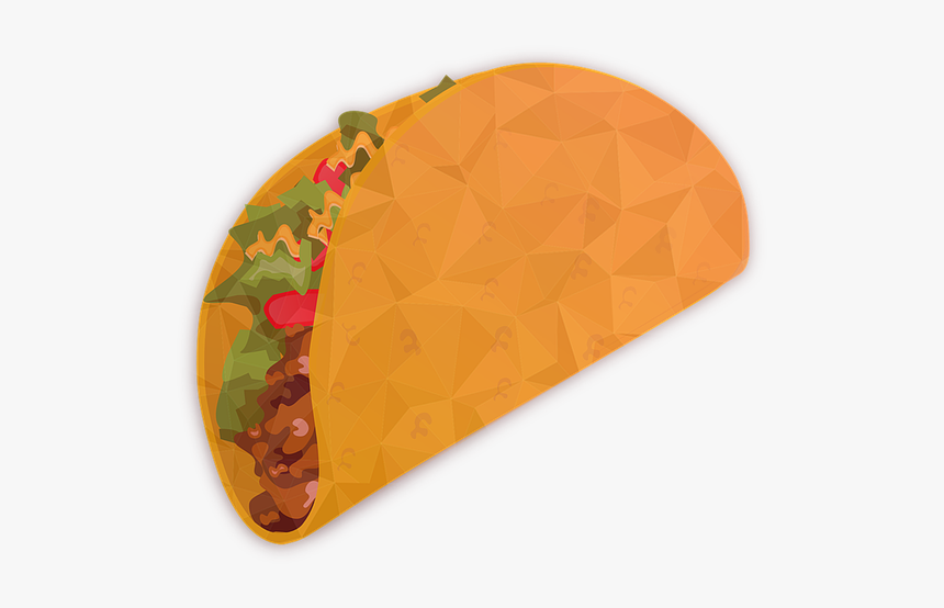 Taco, Tacos Food, Mexican Foods, Nutrition - Taco Clipart Png, Transparent Png