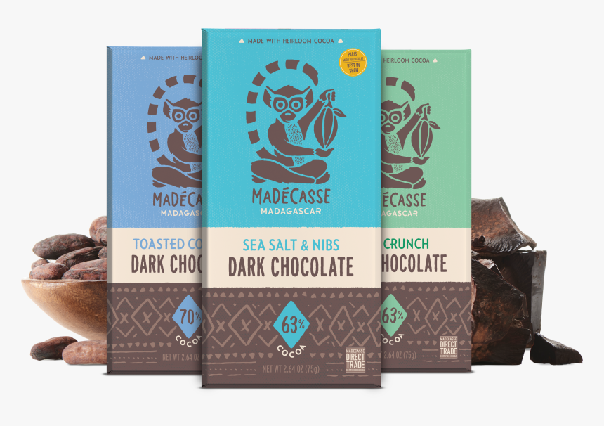 Madecasse 70% Dark Chocolate, HD Png Download