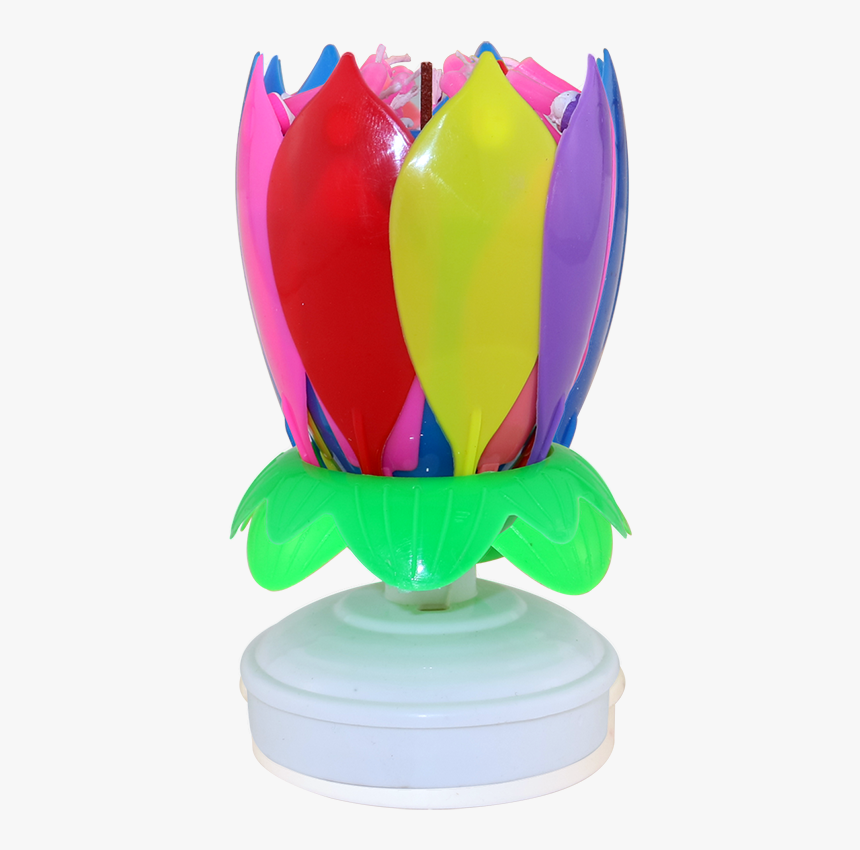 Lotus Music Candles Pink Flowers - Candle, HD Png Download