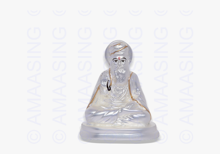 925 Silver Gurunanak Ji - Figurine, HD Png Download