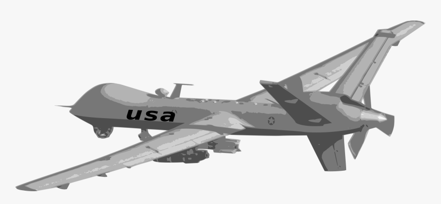 Predator Drone 2 Clip Arts - Mq 9 Reaper Png, Transparent Png