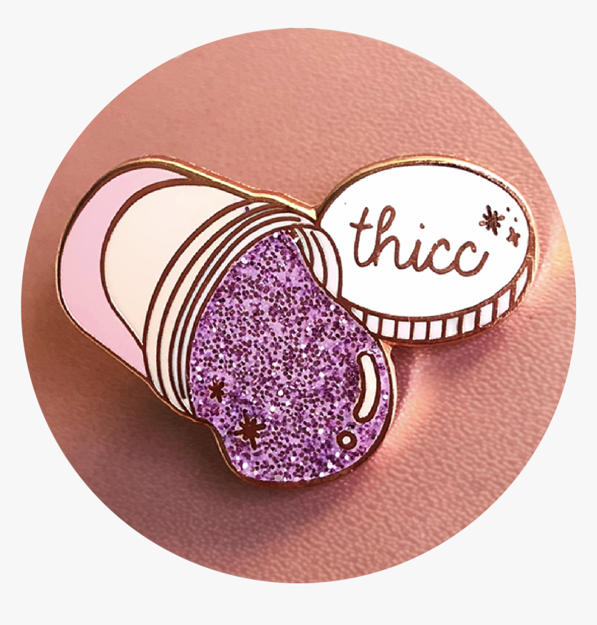 Image Of Thicc Slime Pin - Mont Blanc, HD Png Download