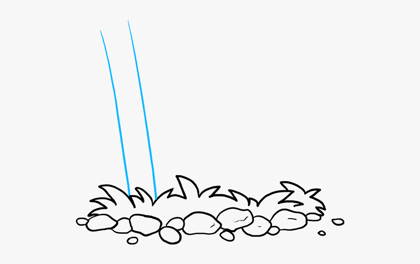 How To Draw Tombstone - Draw A Easy Tomb Stone, HD Png Download