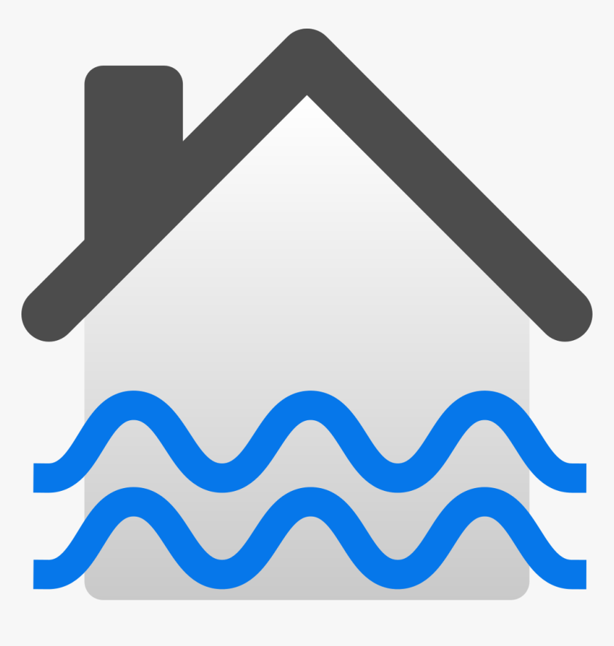 Flooded House Clipart, HD Png Download