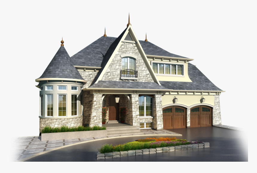 Download And Use House Transparent Png Image - Big House Png, Png Download