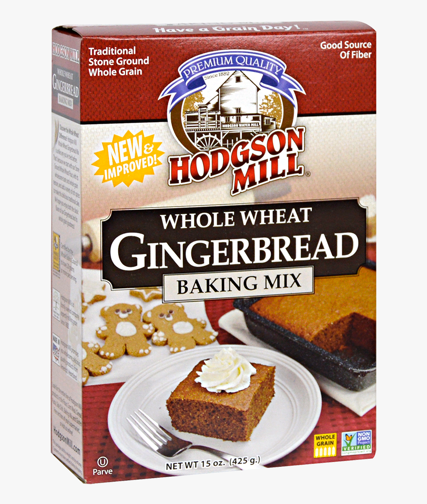 Whole Wheat Gingerbread Mix - Hodgson Mill Whole Wheat Gingerbread Mix, HD Png Download