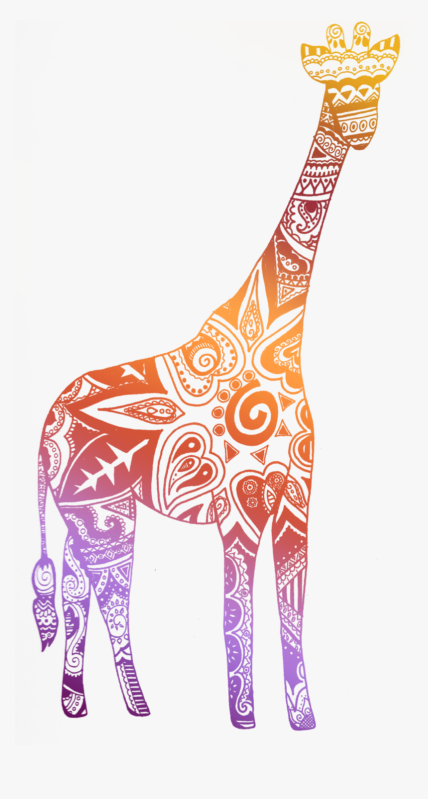 Giraffe Png , Png Download - Purple And Blue Quotes, Transparent Png