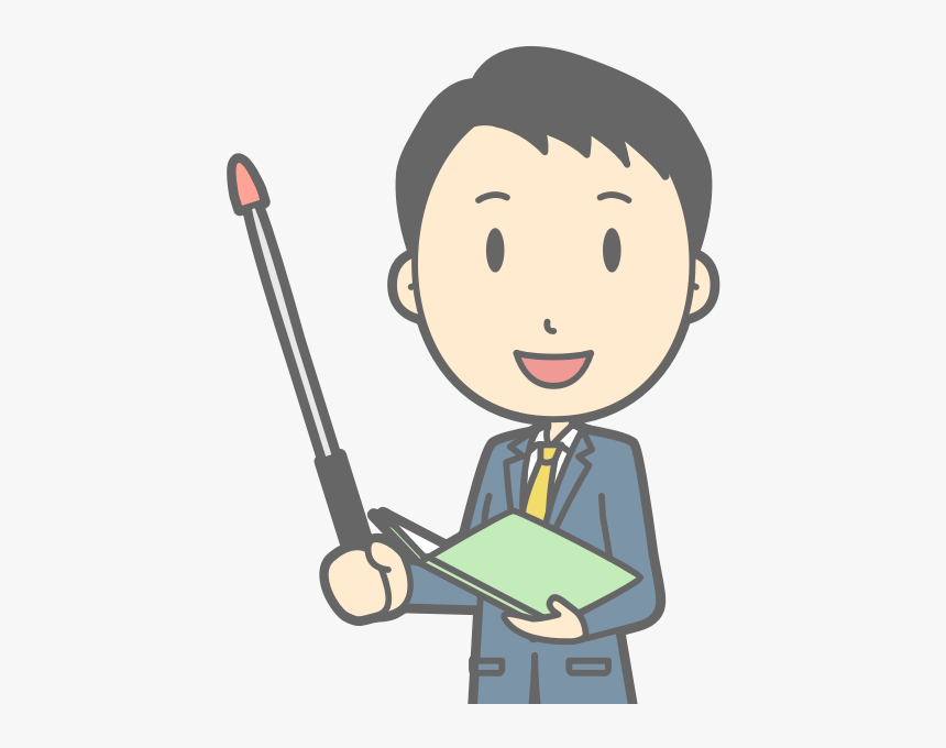 Solid Swinghit,cartoon,teacher - Instructor Clipart, HD Png Download