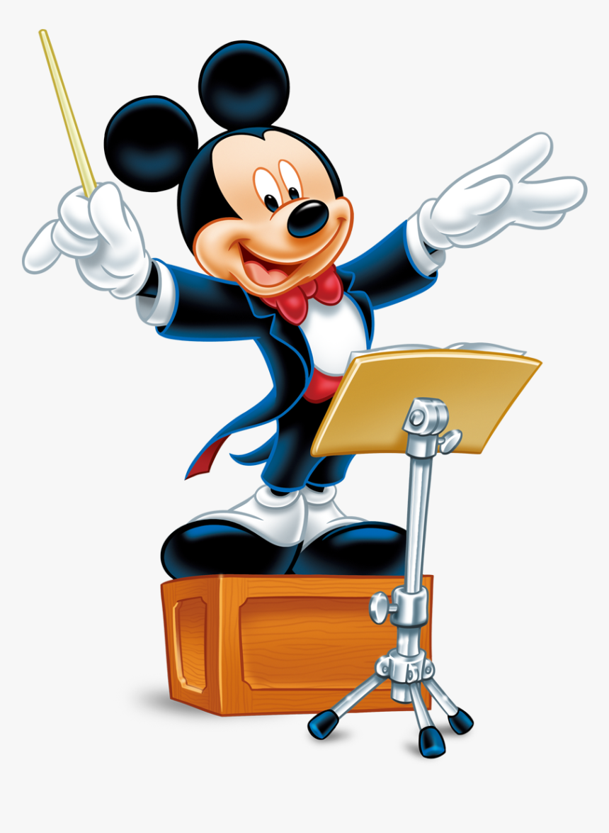 Mickey Mouse Png Images - Mickey Mouse Musician, Transparent Png