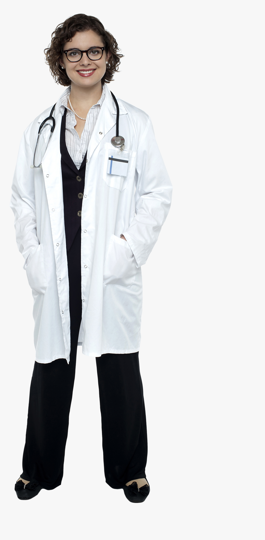 Female Doctor Png Image - Doctor In Uniform Png, Transparent Png