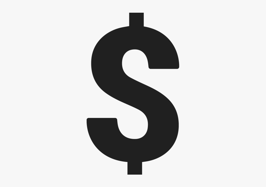 Dollar Symbol Transparent Background Free Download - Transparent Background Dollar Symbol, HD Png Download