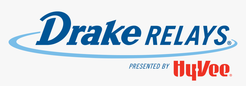 Drake Relays Presented By Hy-vee Logo - Hy Vee, HD Png Download