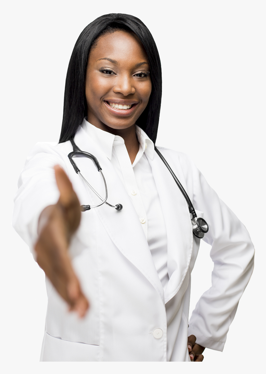 Personal Care Services To Our Valued Patients In Our - African Female Doctor Png, Transparent Png