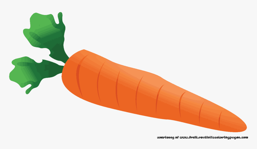 Carrot Clipart Single Vegetable Pencil And In Color - Carrot Clipart Png, Transparent Png