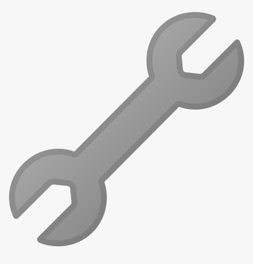 Font,wrench,tool - Clé À Molette Logo, HD Png Download