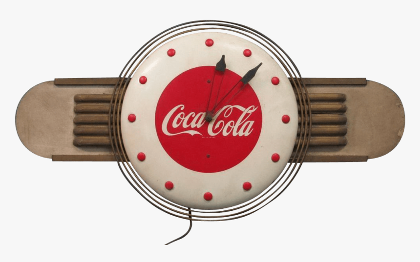 Coca Cola Advertising Clock - Coca Cola, HD Png Download