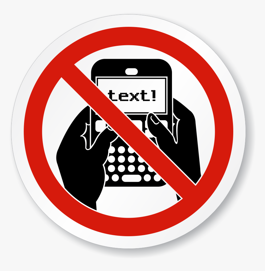No Texting And Driving, HD Png Download