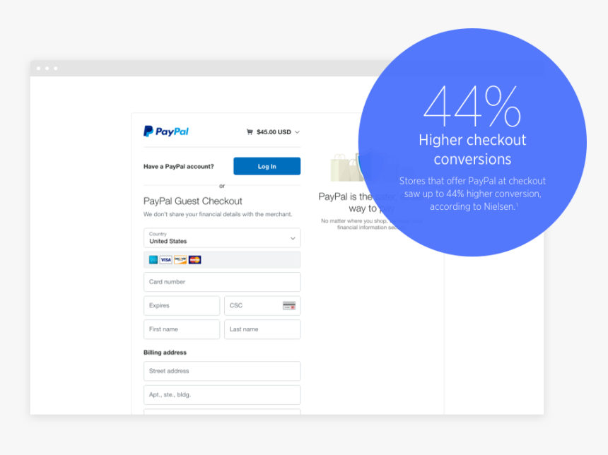 Paypal Checkout Violator - Paypal Checkout, HD Png Download