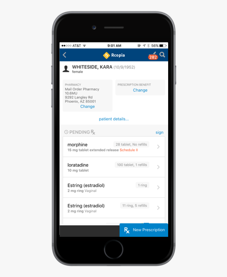 Mobile Medication Prescribing For Doctors, HD Png Download