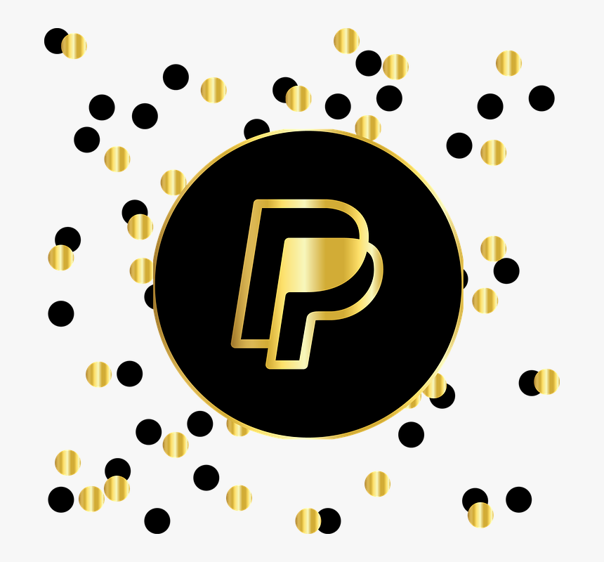 Paypal, Payment, Money, Buy, Technology, Business - Instagram Icon Png Gold Black, Transparent Png