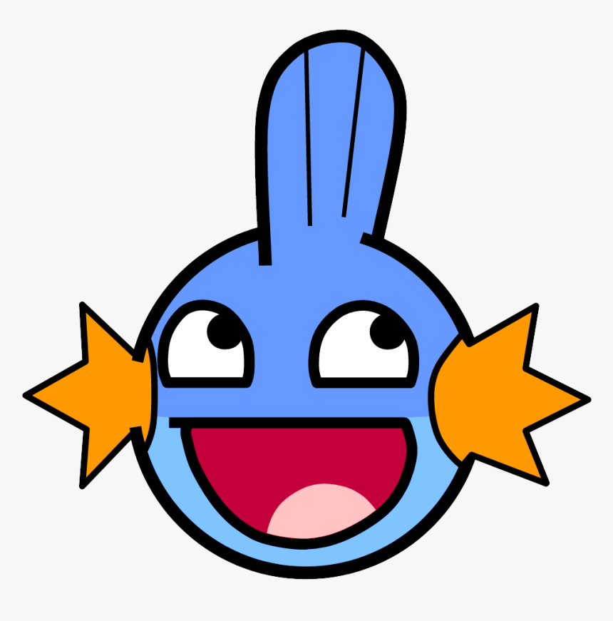 Awesome Face Mudkip - Mudkip Face, HD Png Download