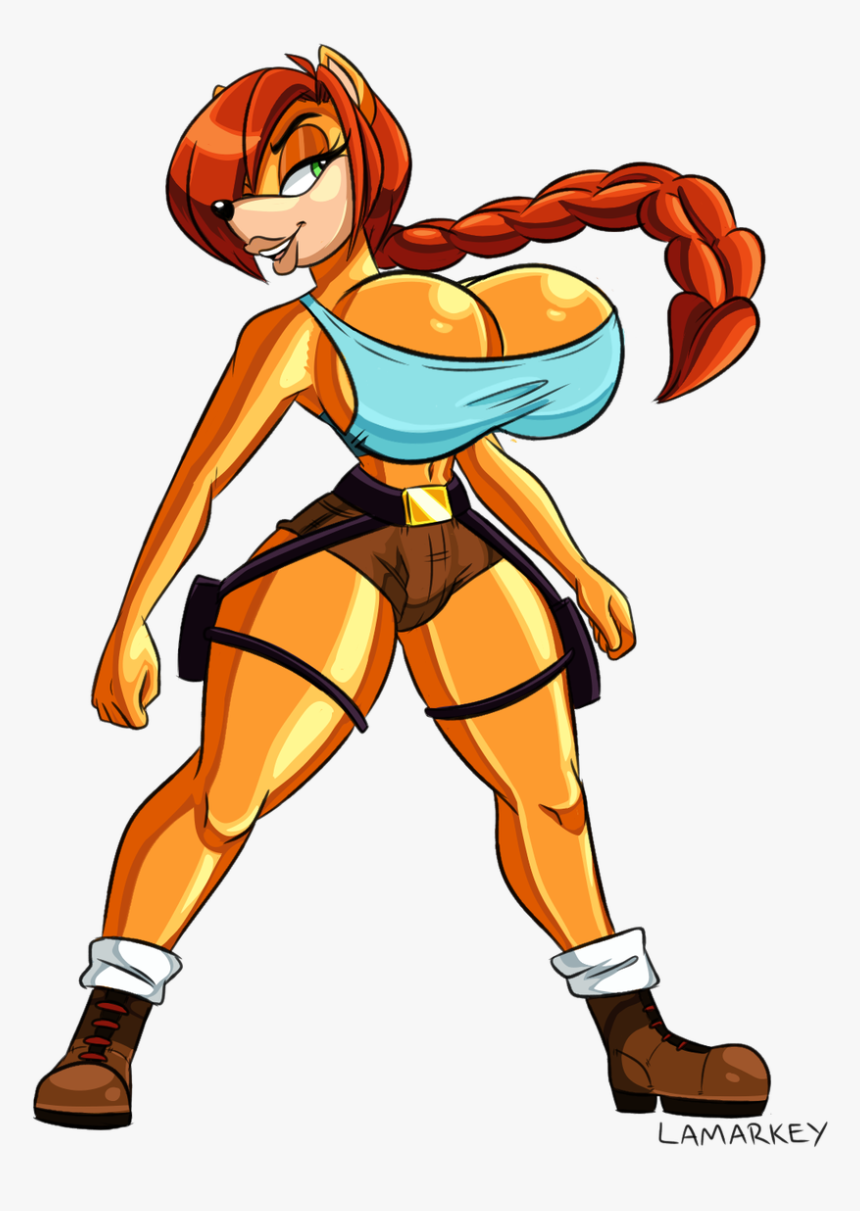 Lamarkey Cartoon Fictional Character Clip Art Muscle - Crash Bandicoot Tomb Raider, HD Png Download