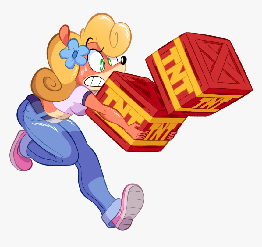 Coco Bandicoot Fan Art, HD Png Download