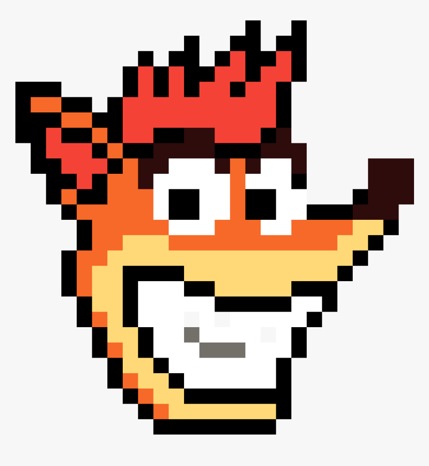 Hama Beads Crash Bandicoot, HD Png Download