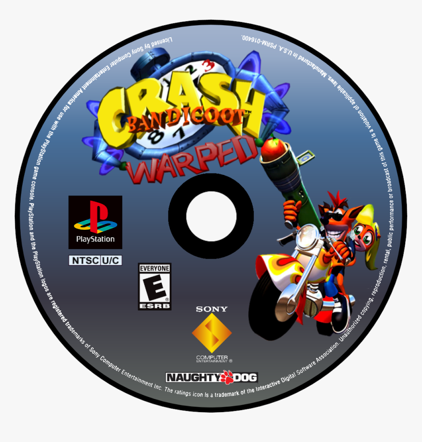 Crash Bandicoot: Warped, HD Png Download