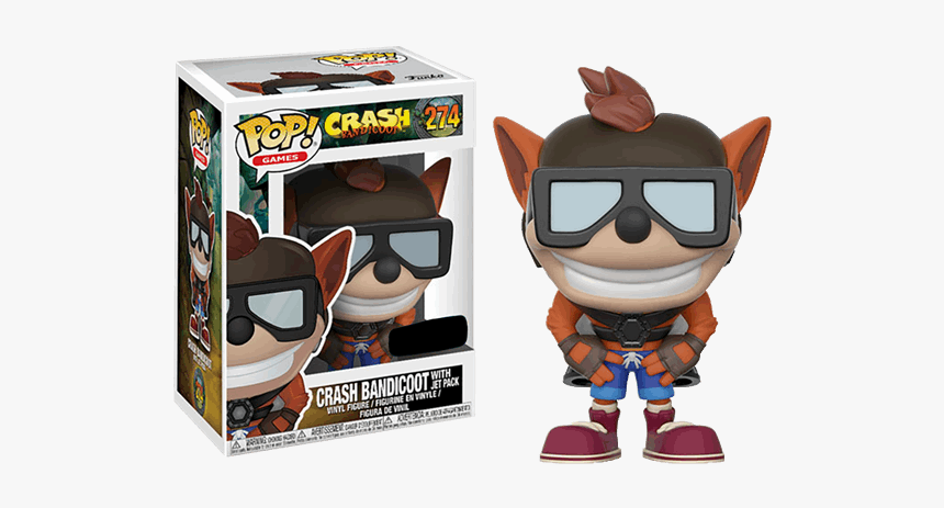 Pop Vinyl Crash Bandicoot, HD Png Download