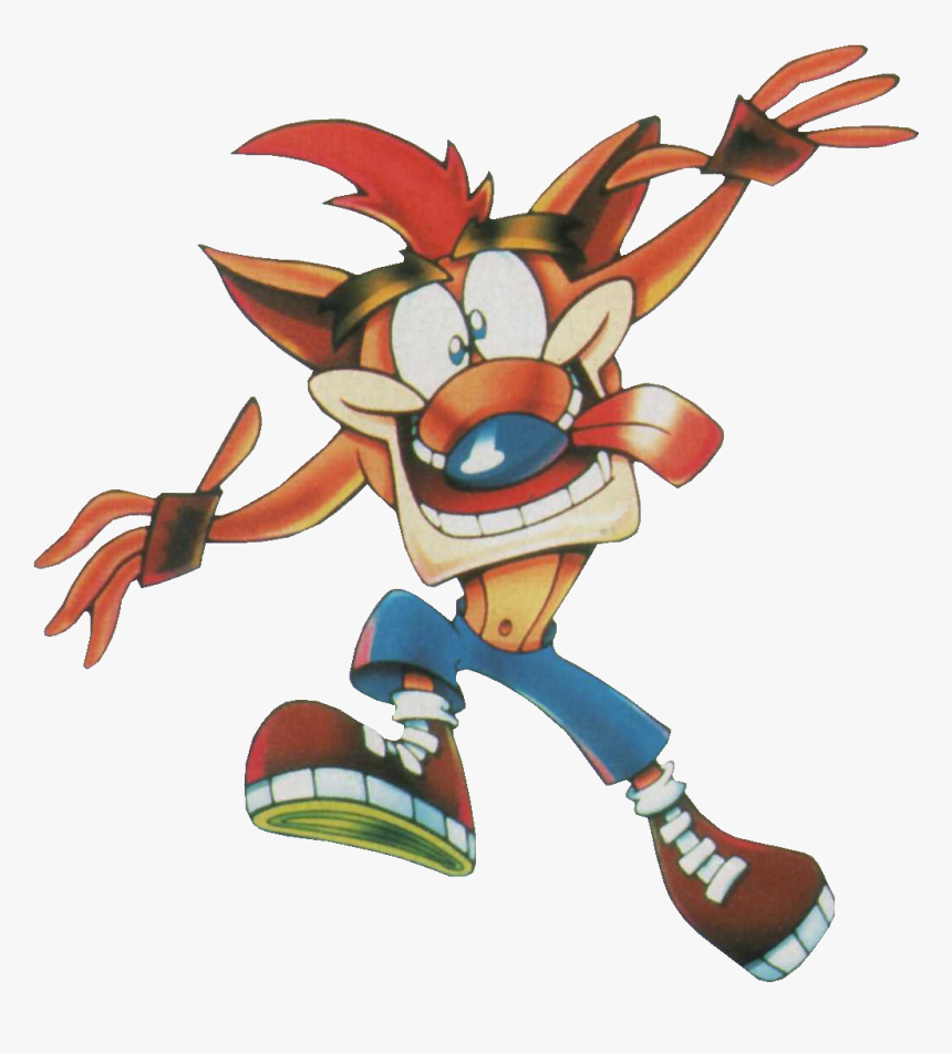 Crash Bandicoot Original Art, HD Png Download , Transparent Png Image