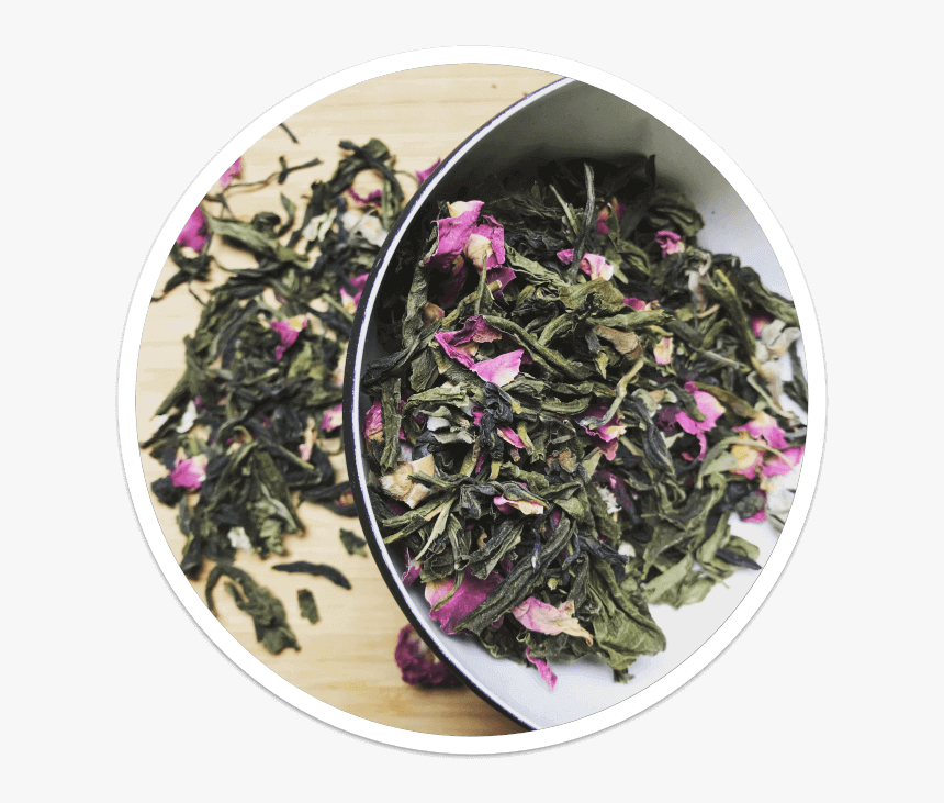 Sunset Rose Tea- Jasmine Green Tea, Hibiscus, Rose - Rose, HD Png Download