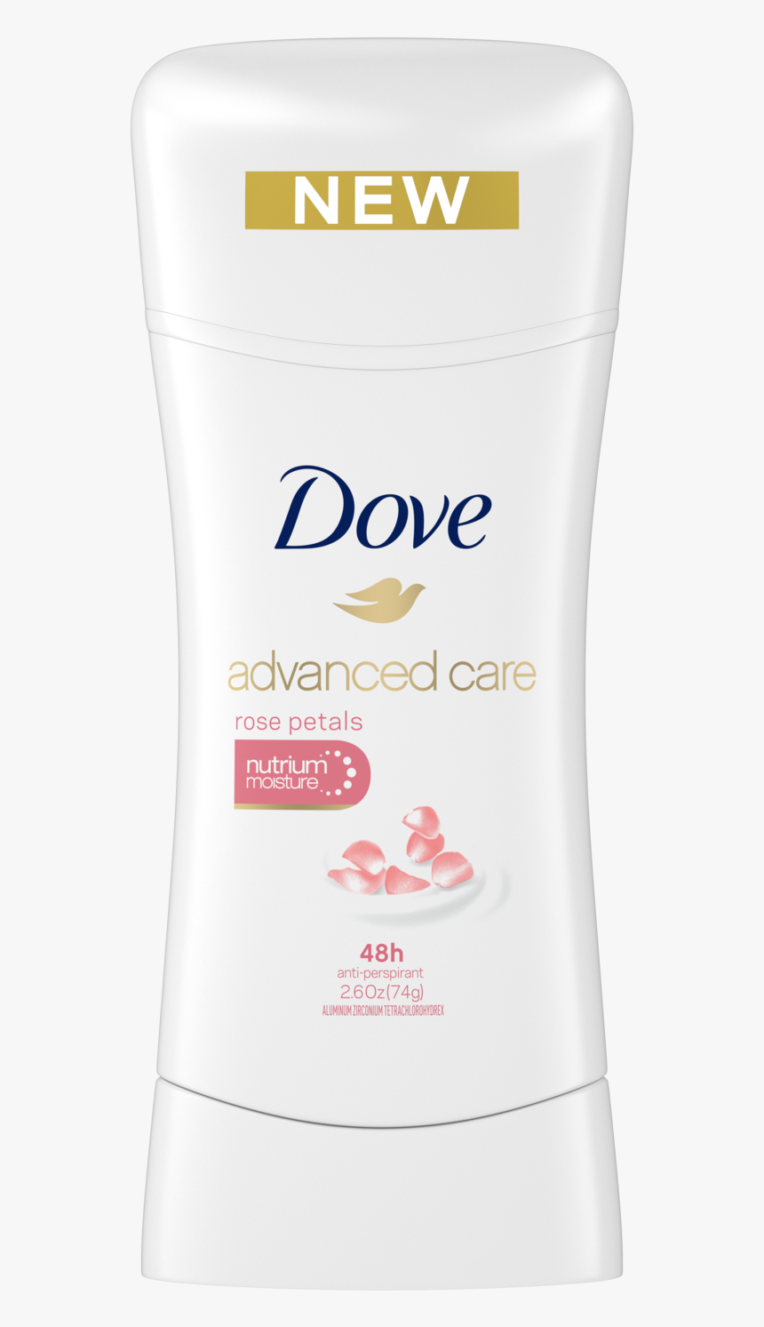 Dove Advanced Care Antiperspirant Deodorant Rose Petals - Dove, HD Png Download