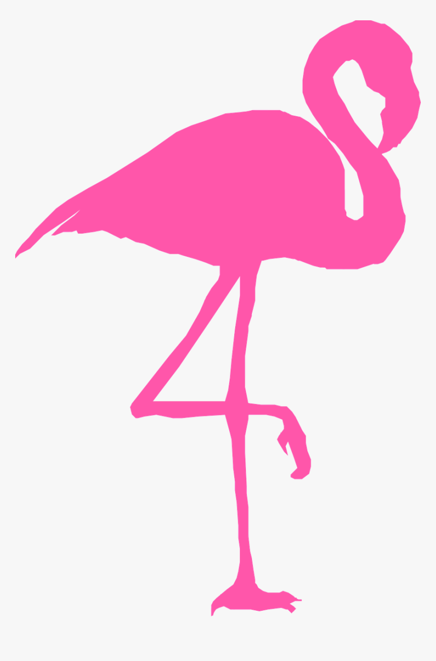 Silhouette Flamingo Clipart, HD Png Download