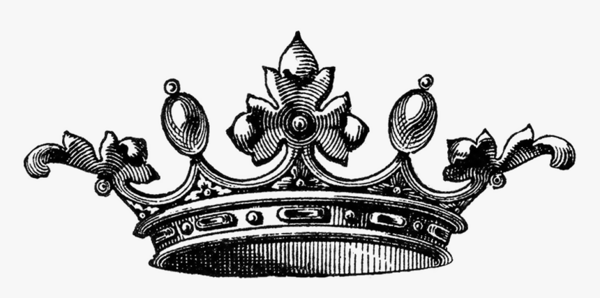 Picture Free Queen Vector Vintage Crown - Crown Vector Vintage Png, Transparent Png