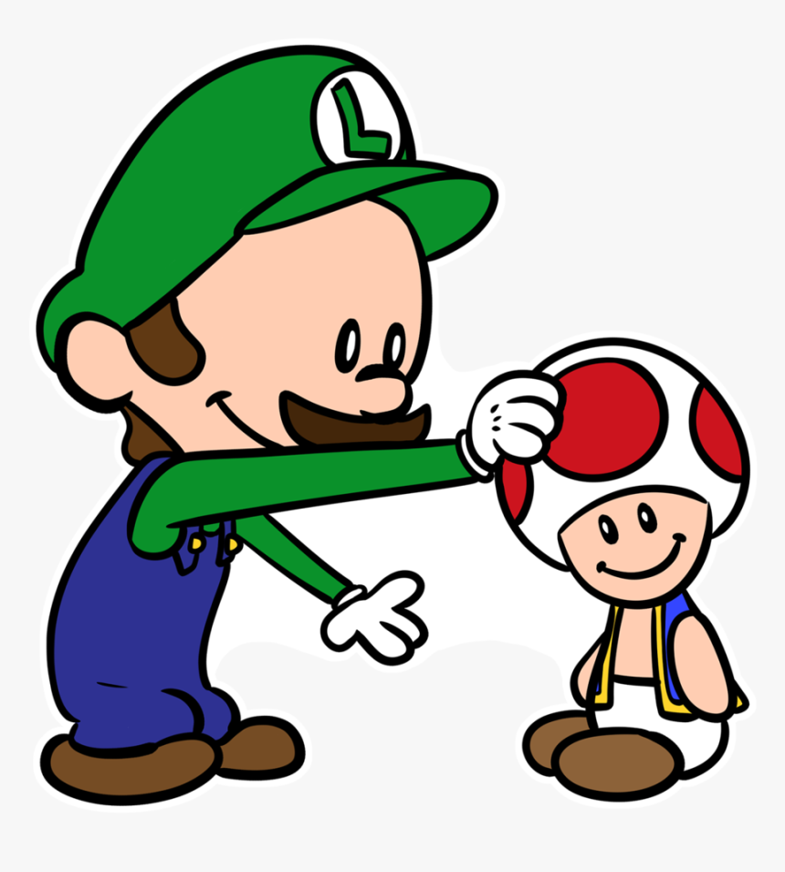 Luigi , Png Download - Cartoon, Transparent Png