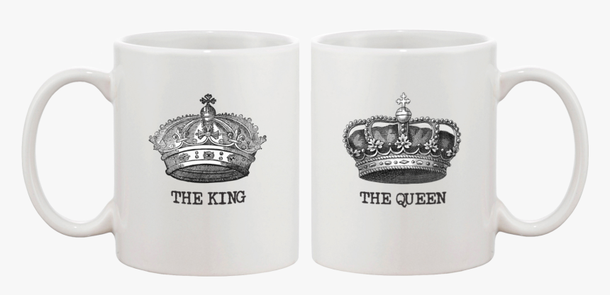 King And Queen Crown Png - Mug For Best Friend, Transparent Png