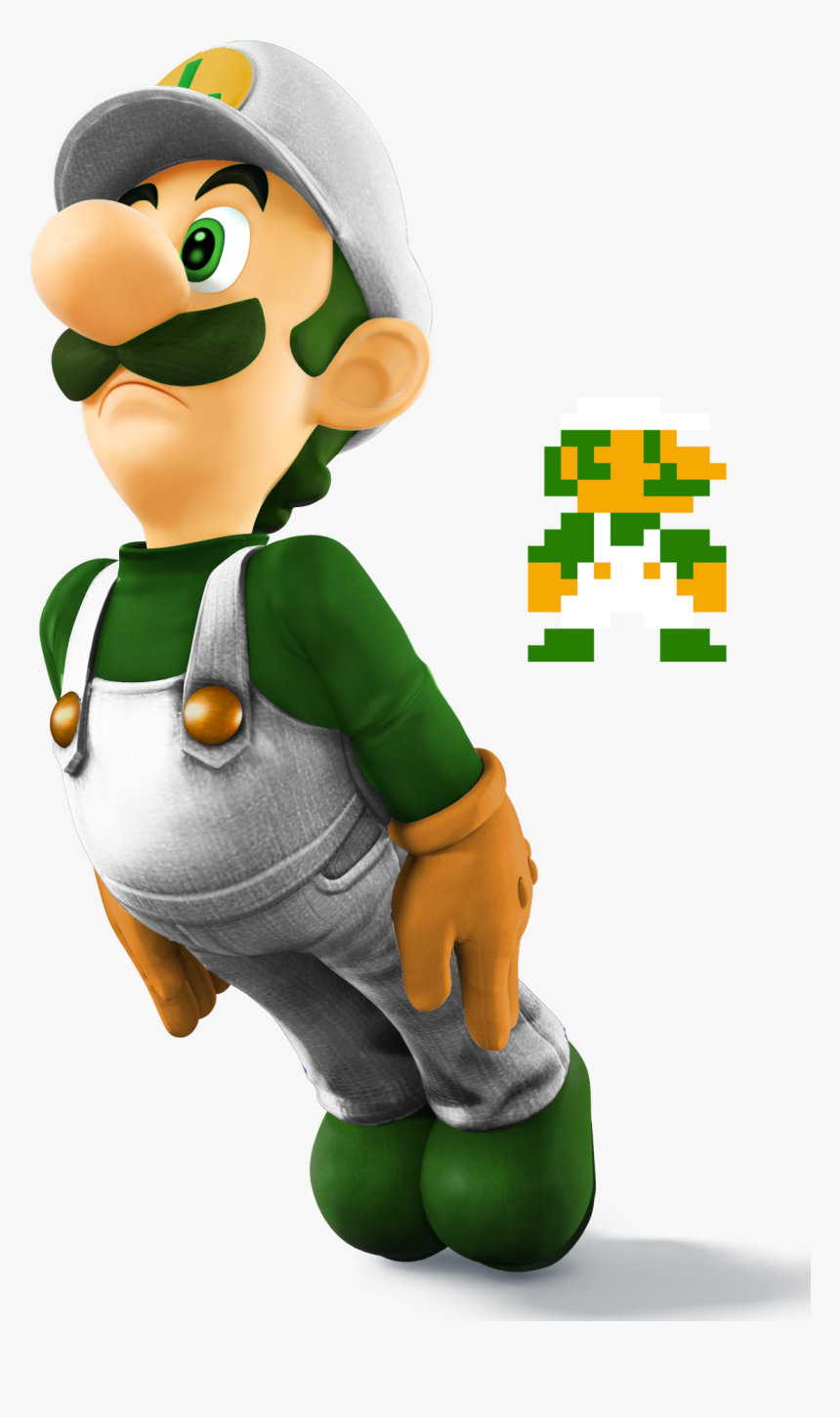 Transparent Imagine Clipart - Super Smash Bros Ultimate Luigi, HD Png Download
