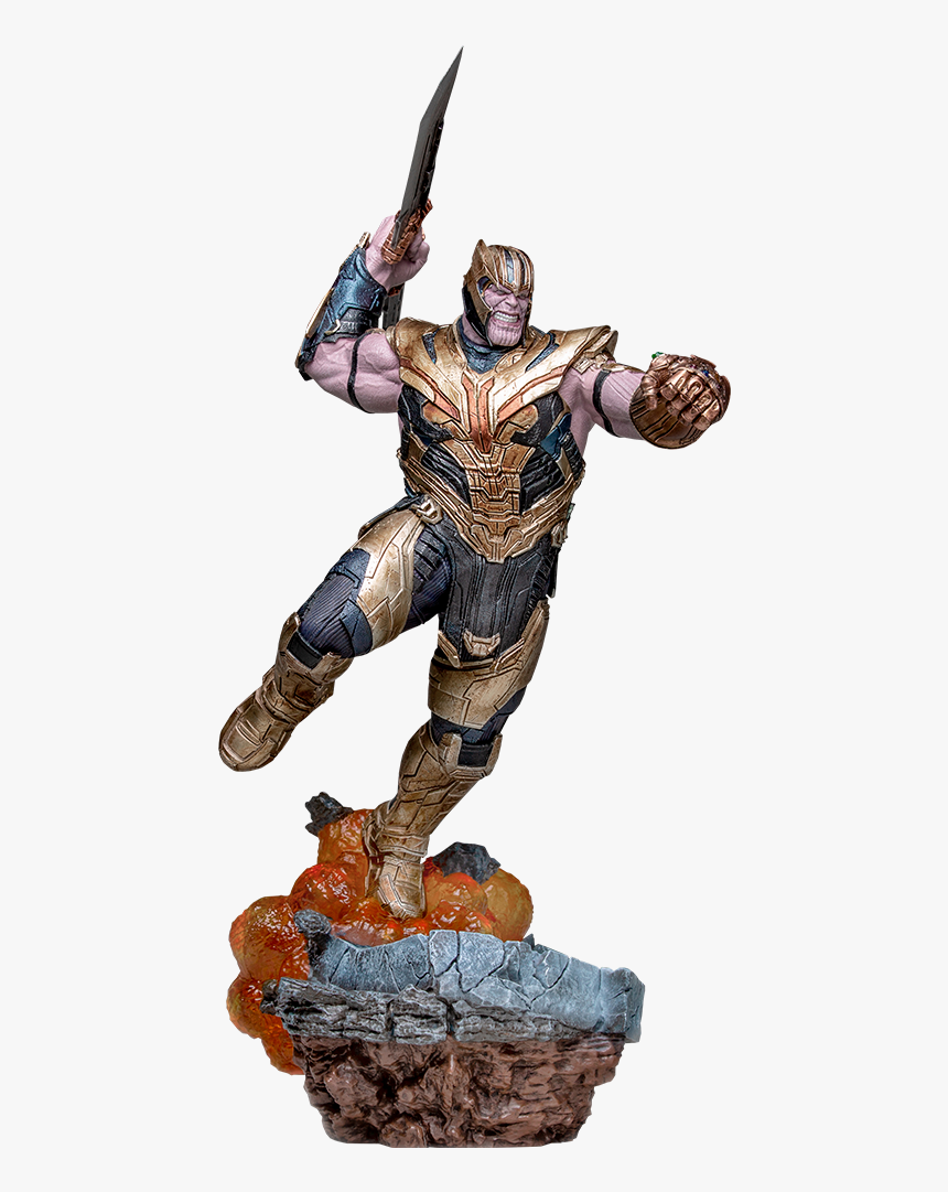 Thanos Endgame Iron Studios, HD Png Download