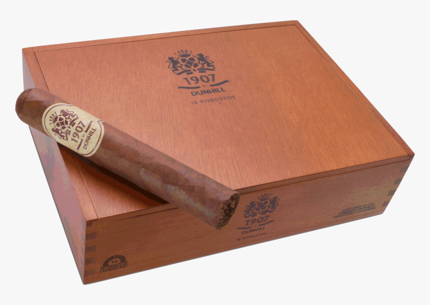 1907 By Dunhill Closed Box With Cigar , Png Download - Dunhill 1907 Box Pressed Toro, Transparent Png