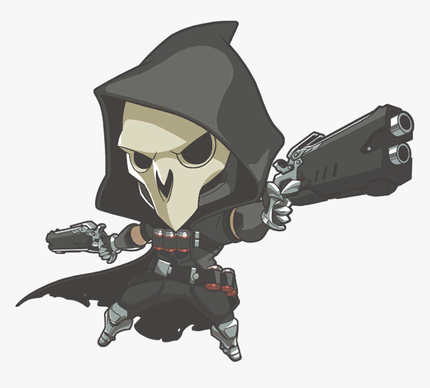Image Reaper Png Overwatch - Overwatch Moira And Reaper, Transparent Png