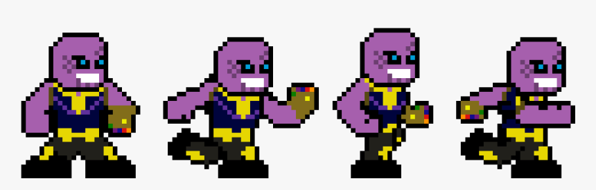 Pixel Art , Png Download - Thanos Pixel Art Png, Transparent Png