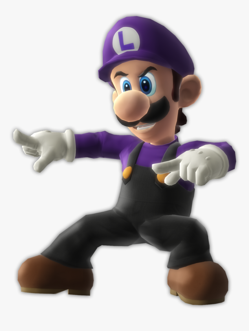 Purple Luigi, HD Png Download