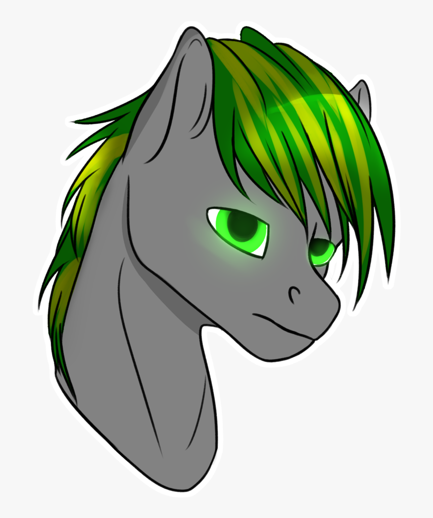 Green Eye White Male Png - Cartoon, Transparent Png