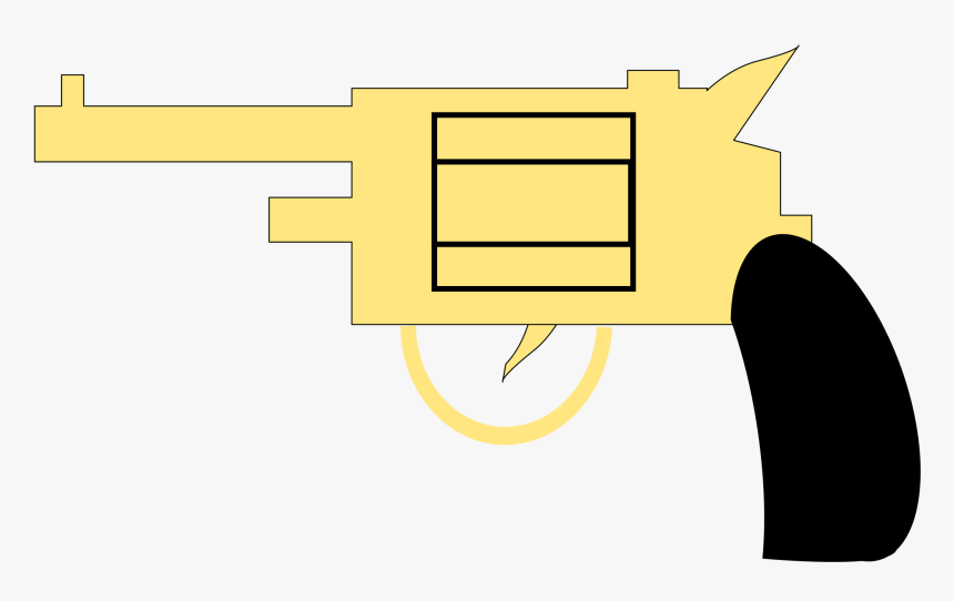 Clip Arts - Pistol, HD Png Download