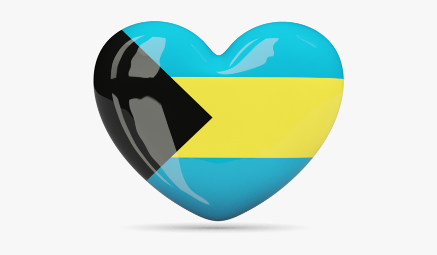 Download Flag Icon Of Bahamas At Png Format - Bahamas Flag Heart, Transparent Png