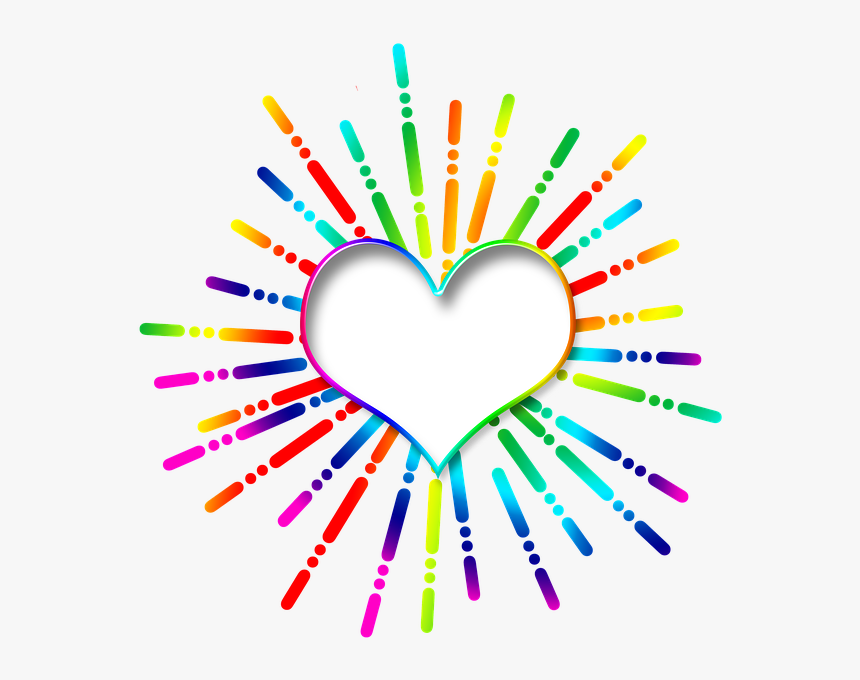 Icon, Star, Heart, Love, Affection, Colorful, Rays - Neuroscience Of Empathy, HD Png Download